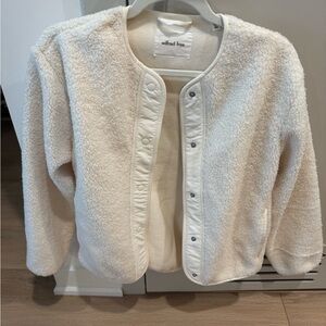 Aritzia Wilfred Free Cream Jacket